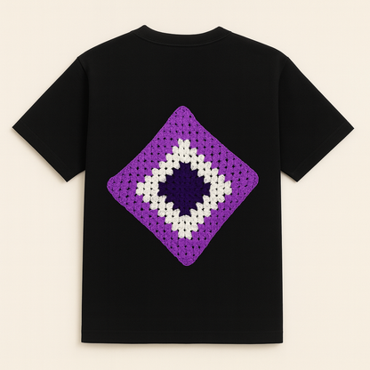 T-shirt noir Iris